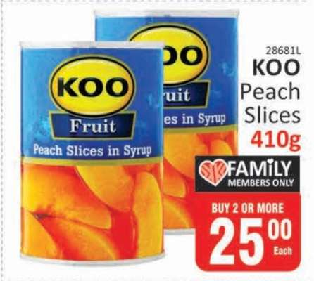 KOO Peach Slices