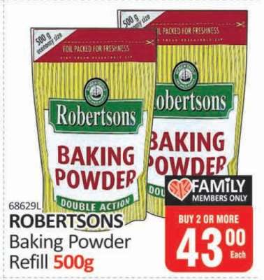 Robertsons Baking Powder Refill 500g