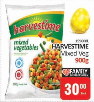 HARVESTIME Mixed Veg 900g