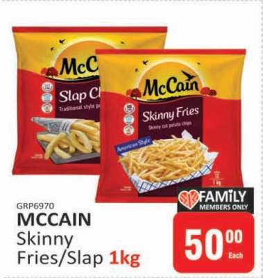 McCain Skinny Fries/Slap