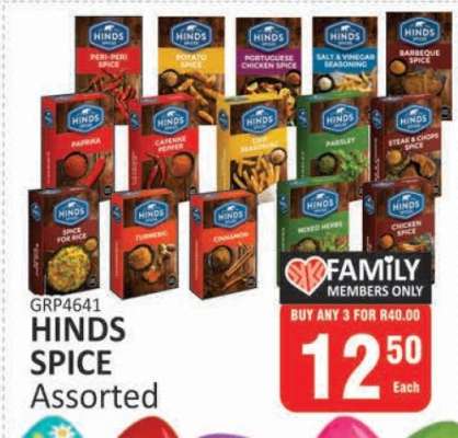 HINDS Spice Assorted