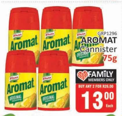 Knorr Aromat Cannister