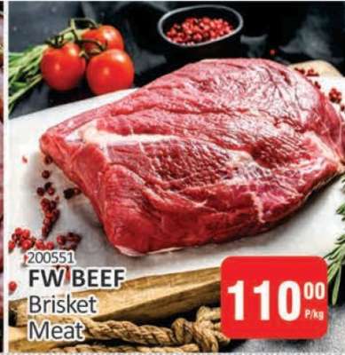 FW BEEF Brisket Meat