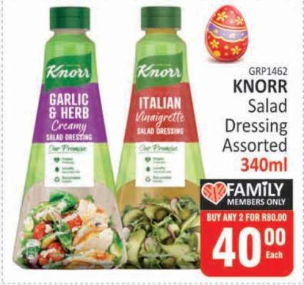 Knorr Salad Dressing Assorted