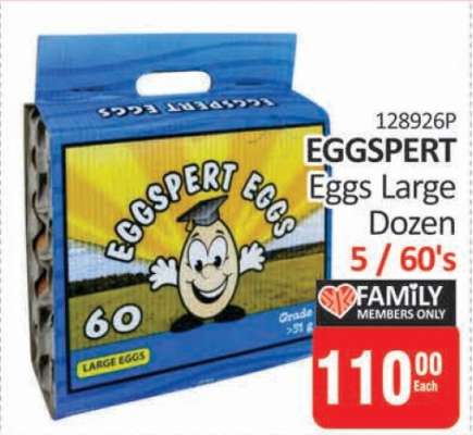 EGGSPERT EGGS LARGE DOZEN