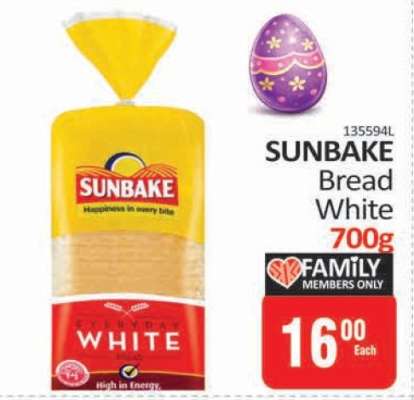 SUNBAKE Bread White