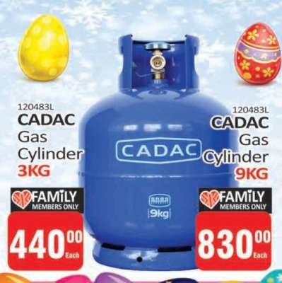 CADAC Gas Cylinder 3kg