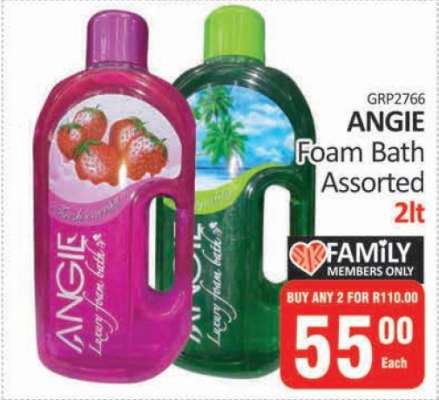 ANGIE Foam Bath Assorted