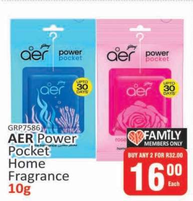AER Power Pocket Home Fragrance 10g