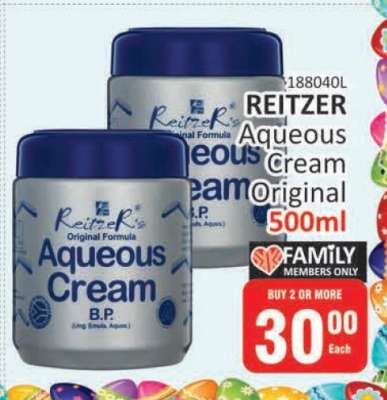 REITZER Aqueous Cream Original 500ml