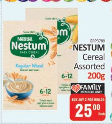 NESTUM Cereal Assorted