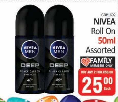 NIVEA Roll On 50ml