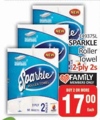 SPARKLE Roller Towel