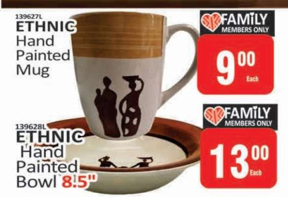 ETHNIC HAND Painted Mug