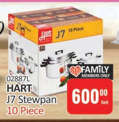 HART J7 Stewpan 10 Piece