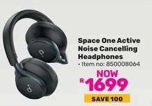 Space One Active Noise Cancelling Headphones