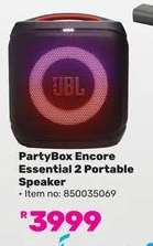 PartyBox Encore Essential 2 Portable Speaker
