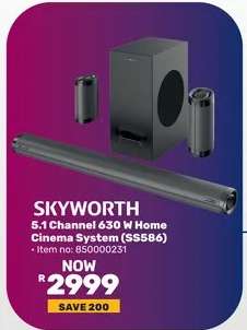 SKYWORTH 5.1 Channel 630 W Home Cinema System (SS586)