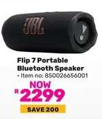 Flip 7 Portable Bluetooth Speaker