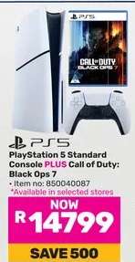 PlayStation 5 Standard Console PLUS Call of Duty: Black Ops 7