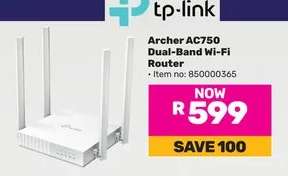 Archer AC750 Dual-Band Wi-Fi Router