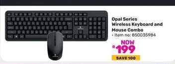 Opal Series Wireless Keyboard and Mouse Combo