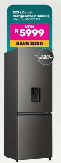 323 L Combi Refrigerator (H425BI)