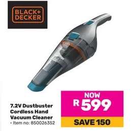 7.2V Dustbuster Cordless Hand Vacuum Cleaner