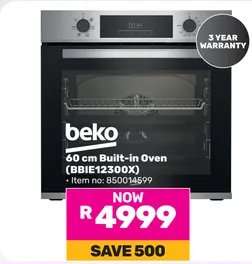 Beko 60 cm Built-in Oven (BBIE12300X)