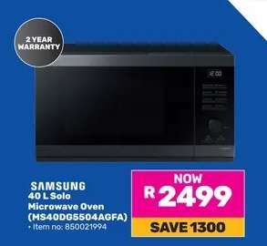 Samsung 40 L Solo Microwave Oven