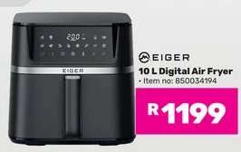 Eiger 10 L Digital Air Fryer