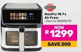 Genesis Maxifry 10.7 L Air Fryer