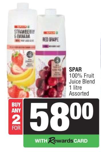 SPAR 100% Fruit Juice Blend