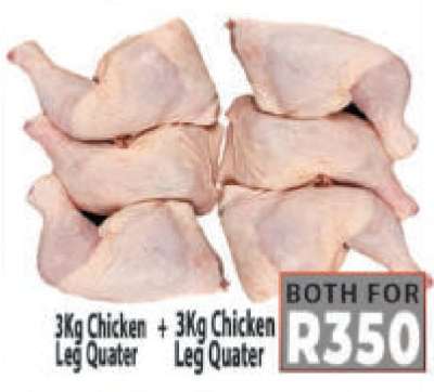 3Kg Chicken Leg Quater + 3Kg Chicken Leg Quater