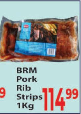 BRM Pork Rib Strips 1Kg