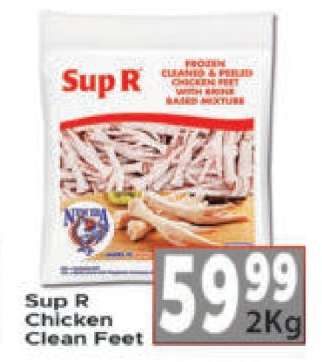 Sup R Chicken Clean feet