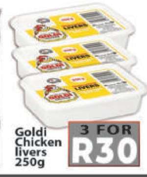 Goldi Chicken livers 250g
