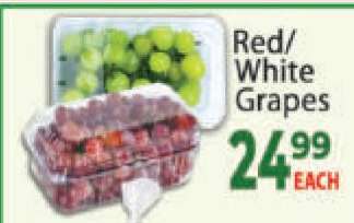 Red/White Grapes