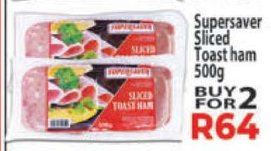 Supersaver Sliced Toast Ham