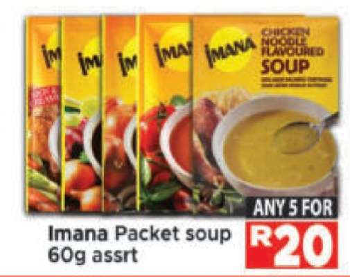 Imana Packet soup 60g assrt