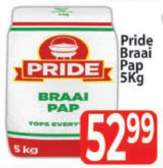 Pride Braai Pap 5Kg