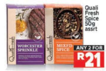 Quali Fresh Spice 50g assrt