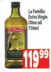 LA FAMILIA Extra Virgin Olive Oil