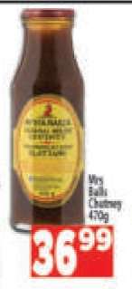 Mrs Balls Chutney