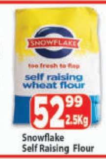 Snowflake Self Raising Flour
