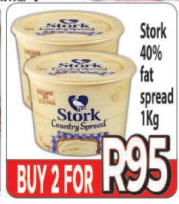 Stork 40% fat spread 1Kg