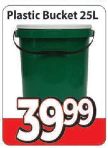 Plastic Bucket 25L