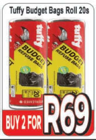Tuffy Budget Bags Roll 20s