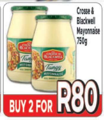 Crosse & Blackwell Mayonnaise 750g