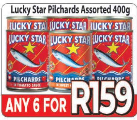 Lucky Star Pilchards Assorted-400g